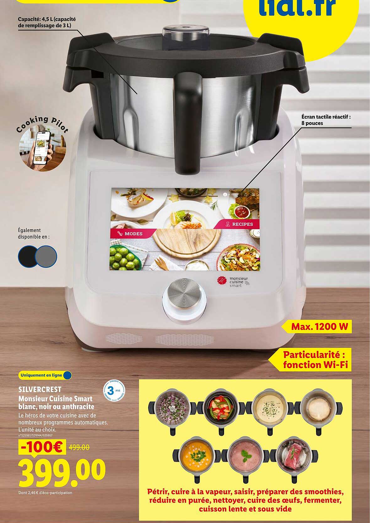 Silvercrest Monsieur Cuisine Smart