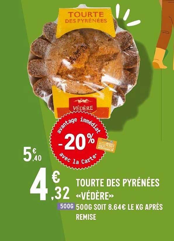 VÉDÈRE Tourte des Pyrénées