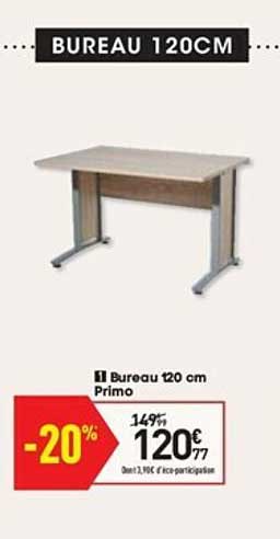 Bureau 120 Cm Primo