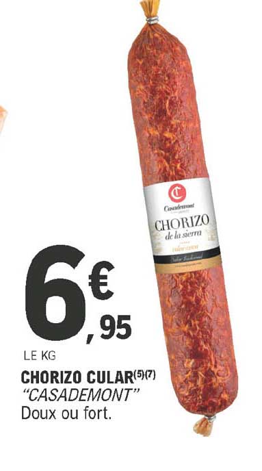 chorizo cular "casademont"