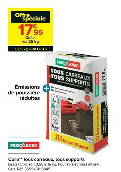 Colle Tous Carreaux Tous Supports