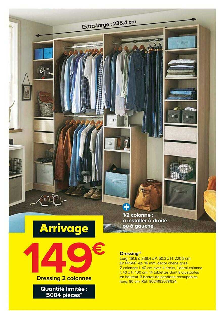 dressing 2 colonnes