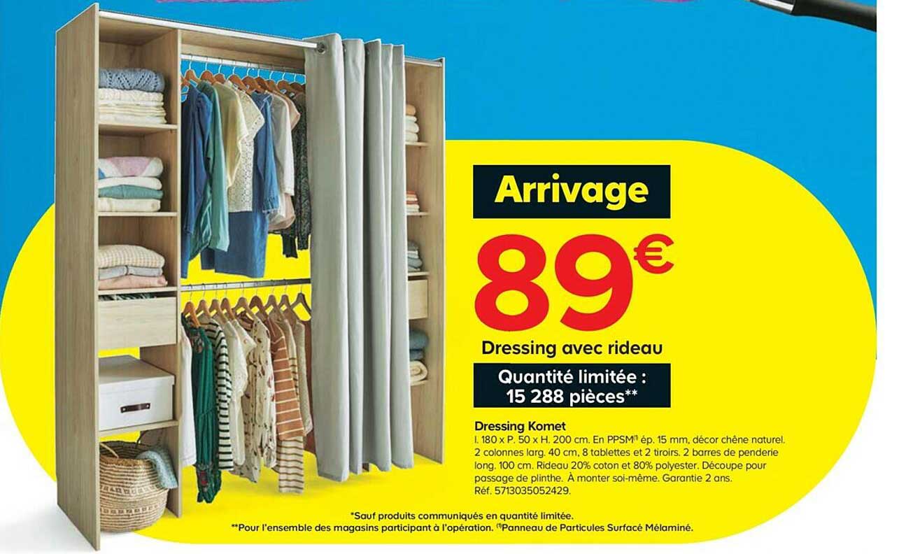 Dressing Avec Rideau