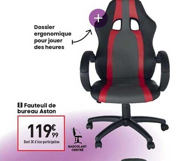 Fauteuil De Bureau Aston