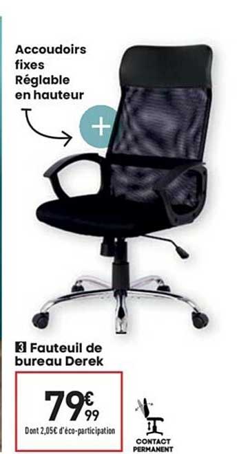 Fauteuil De Bureau Derek