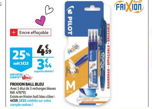 Frixion Ball Bleu