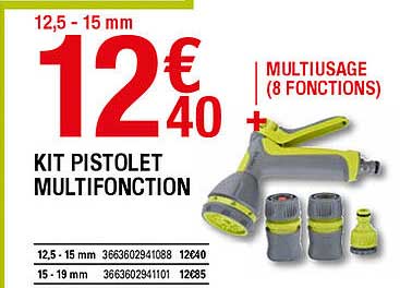 Kit Pistolet Multifonction