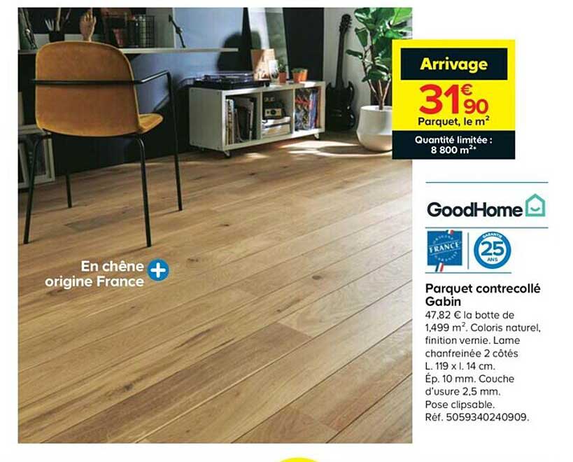parquet contrecollé gabin goodhome