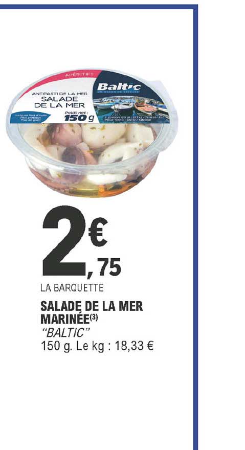Salade De La Mer Marinée "baltic"