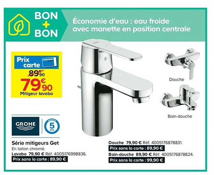 série mitigeurs get grohe