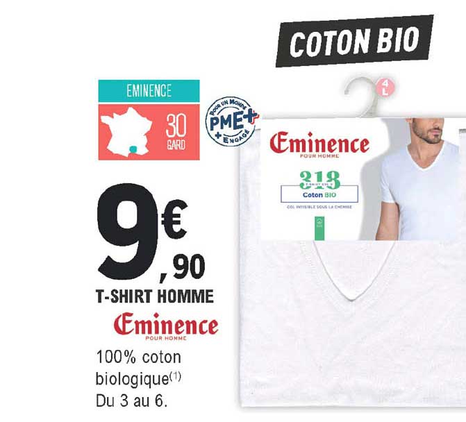 t-shirt homme éminence