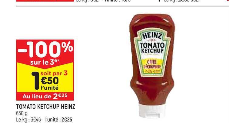 tomato ketchup heinz