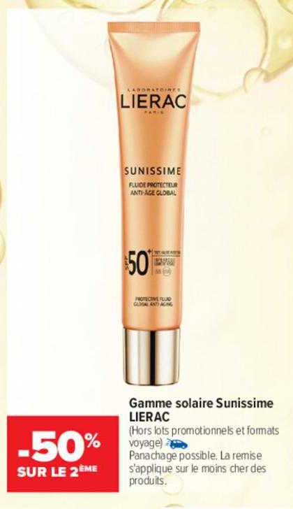 Gamme Solaire Sinissime Lierac