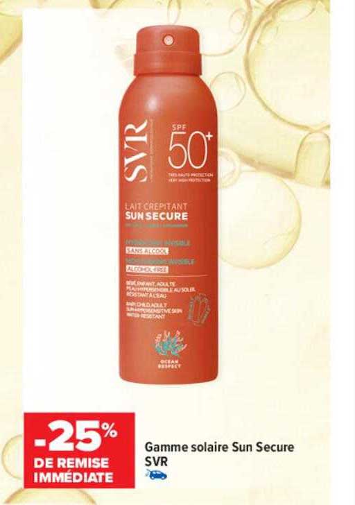 gamme solaire sun secure SVR