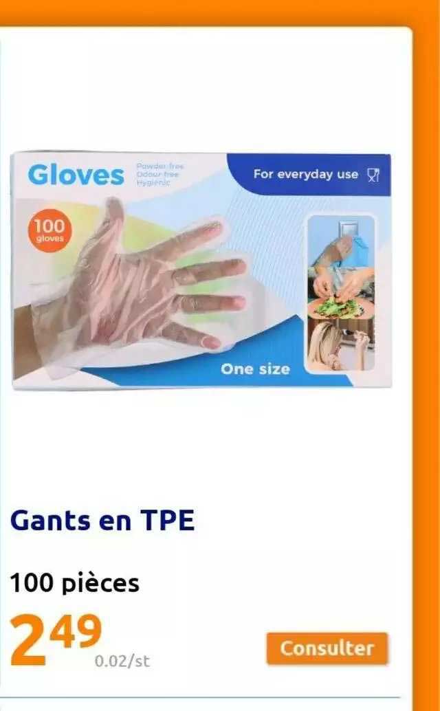 Gants En TPE Gloves