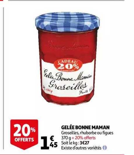 gelée bonne maman