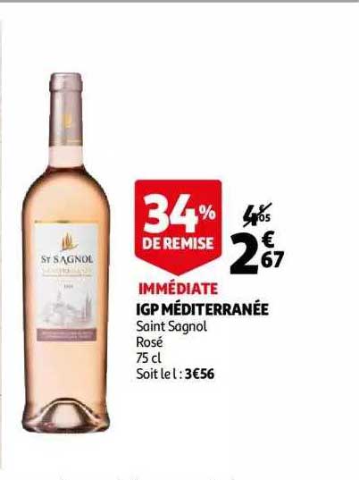 Igp Méditerranée Saint Sagnol