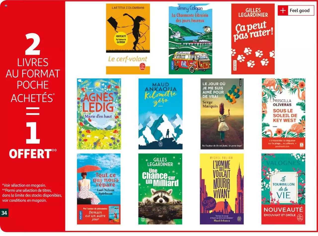 livres au format poche