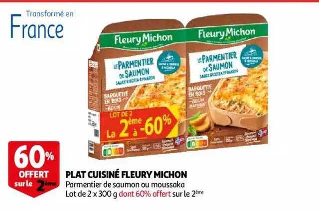 plat cuisiné fleury michon
