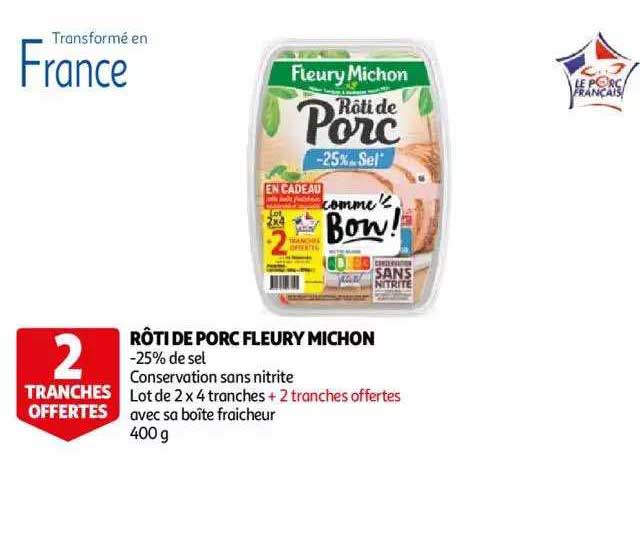 rôti de porc fleury michon