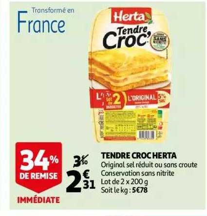 Tendre Croc Herta