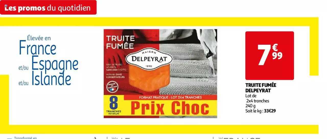 Truite Fumée Delpeyrat