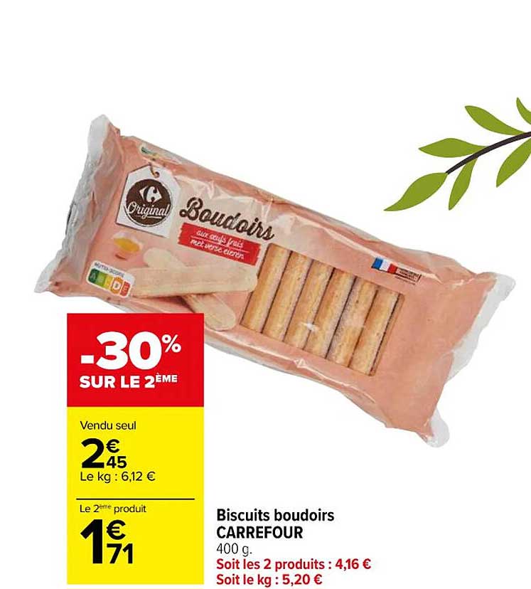 Biscuits Boudoirs Carrefour