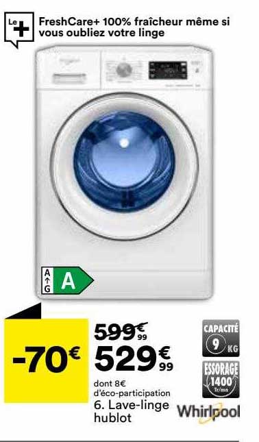 lave-linge hublot whirlpool