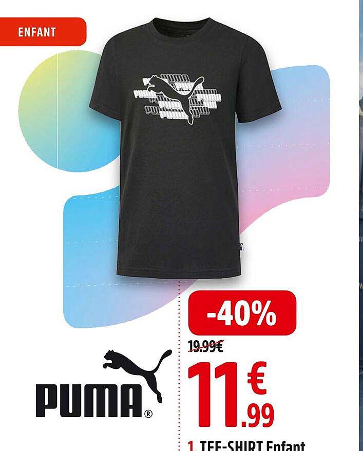 tee-shirt enfant puma