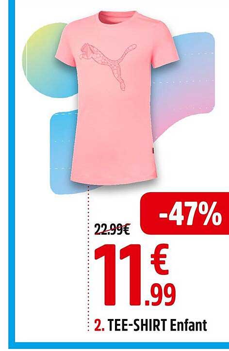 tee-shirt enfant puma