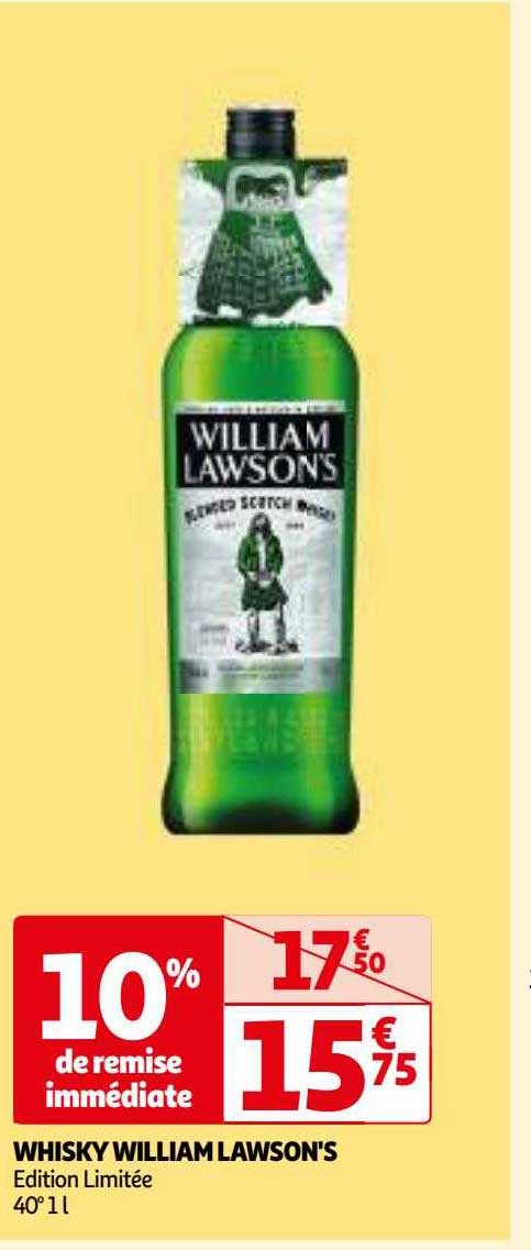 whisky william lawson's