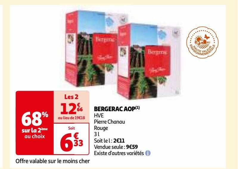 bergerac aop hve pierre chanau