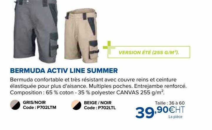 bermuda activ line summer