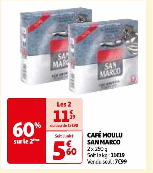 café moulu san marco