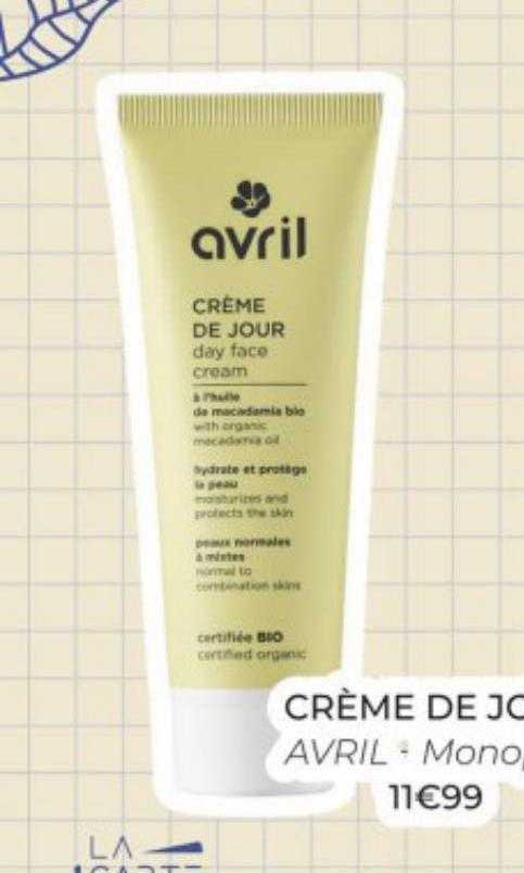 Crème De Jour Avril