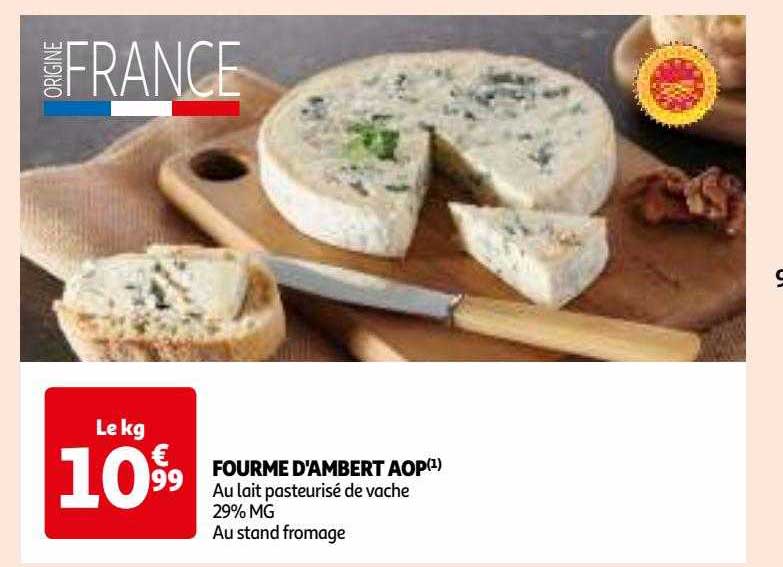 fourme d'ambert aop