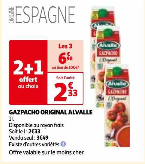 Gazpacho Original Alvalle
