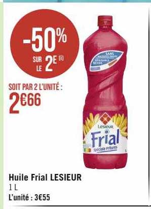 huile frial lesieur
