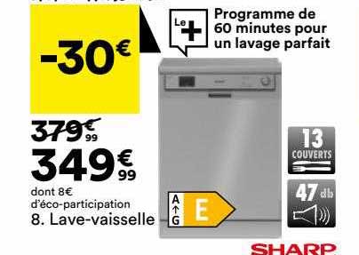 lave-vaisselle sharp