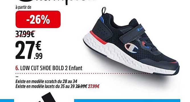 Low Cut Shoe Bold 2 Enfant