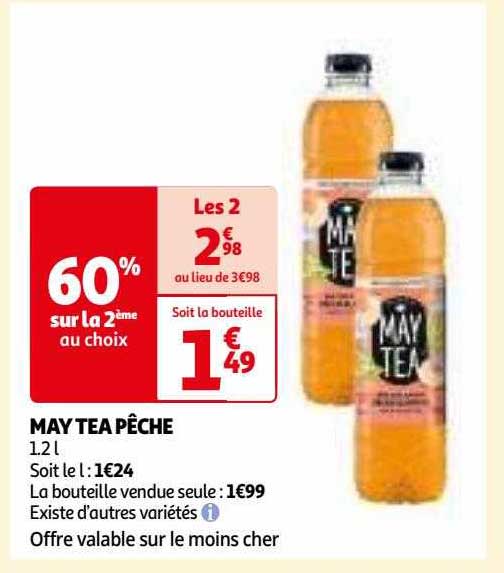 may tea pêche