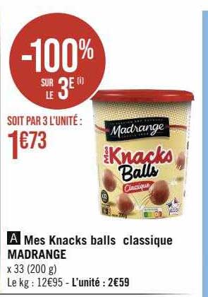 mes knacks balls classique madrange