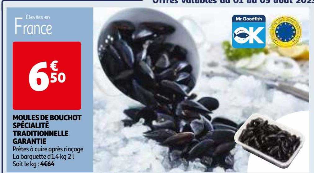 moules de bouchot spécialité traditionnelle garantie
