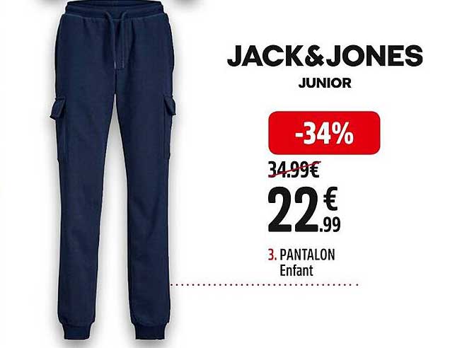 pantalon enfant jack & jones