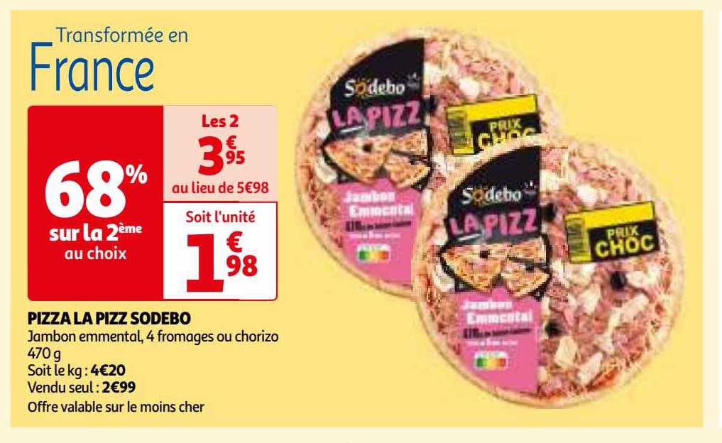 Pizza La Pizz Sodebo