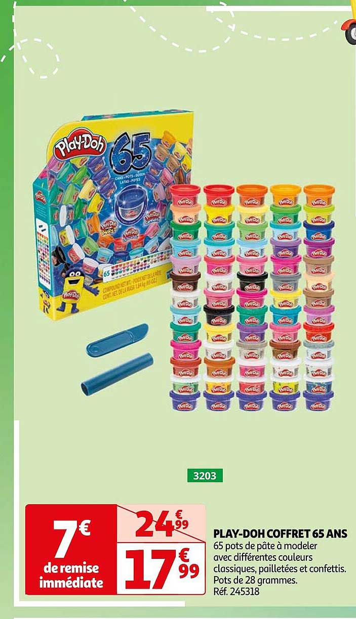 play-doh coffret 65 ans