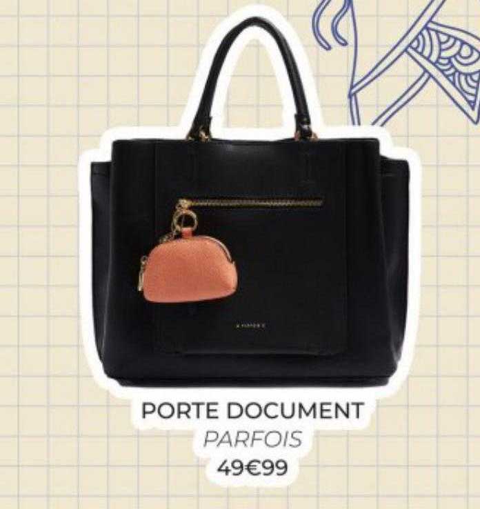 Porte Document Parfois