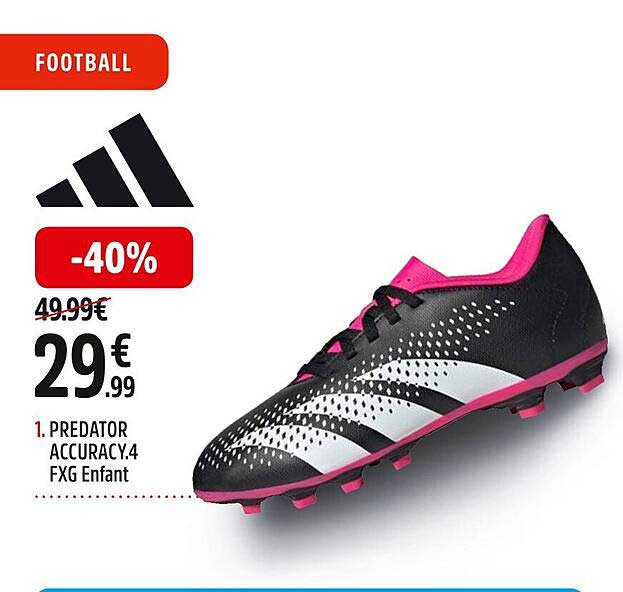 predator accuracy.4 fxg enfant adidas