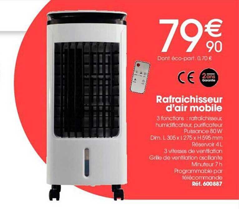 rafraîchisseur d'air mobile