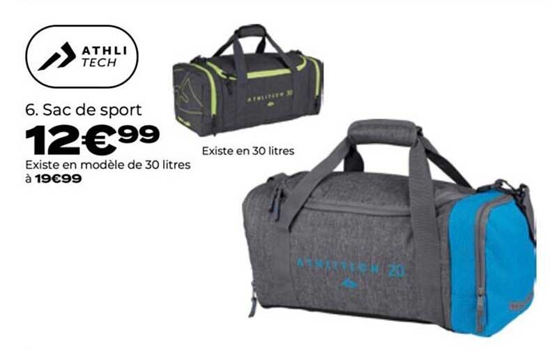 sac de sport athli tech